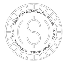 SMART CONTRACT-US DIGITAL DOLLAR. SC-USDD. PROGRAMMABLE. BLOCKCHAIN. DE-FI. trademark