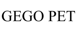 GEGO PET trademark