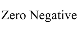 ZERO NEGATIVE trademark
