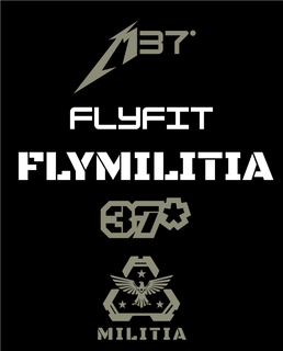 FLYMILITIA, FLYFIT, 37*, M37* trademark