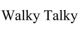 WALKY TALKY trademark