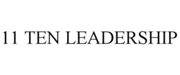11 TEN LEADERSHIP trademark