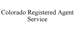 COLORADO REGISTERED AGENT SERVICE trademark