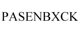 PASENBXCK trademark