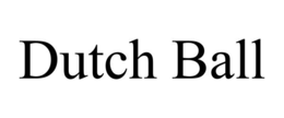 DUTCH BALL trademark