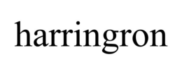 HARRINGRON trademark