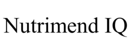 NUTRIMEND IQ trademark