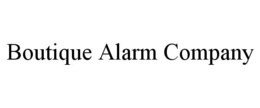 BOUTIQUE ALARM COMPANY trademark