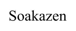 SOAKAZEN trademark