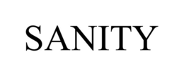 SANITY trademark