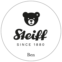 STEIFF SINCE 1880 BEN trademark