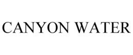CANYON WATER trademark