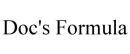 DOC'S FORMULA trademark