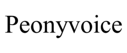 PEONYVOICE trademark