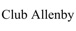 CLUB ALLENBY trademark