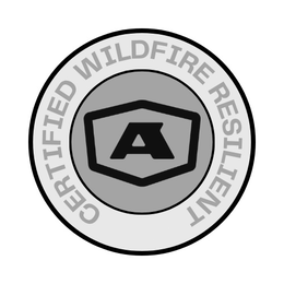 CERTIFIED WILDFIRE RESILIENT A trademark
