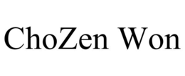 CHOZEN WON trademark