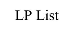 LP LIST trademark