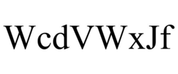 WCDVWXJF trademark