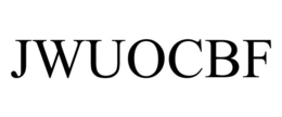 JWUOCBF trademark