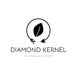DIAMOND KERNEL CRAFTING ENDURING QUALITY WITH CARE trademark