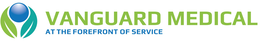 VANGUARD MEDICAL AT THE FOREFRONT OF SERVICE trademark