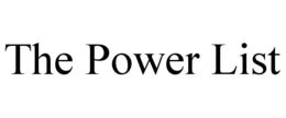 THE POWER LIST trademark