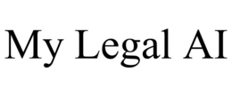 MY LEGAL AI trademark
