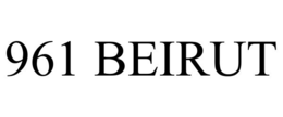 961 BEIRUT trademark