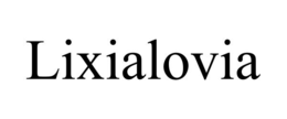 LIXIALOVIA trademark