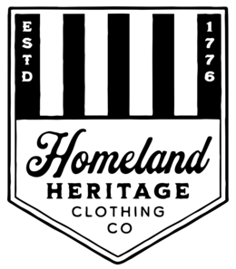 ESTD 1776 HOMELAND HERITAGE CLOTHING CO trademark