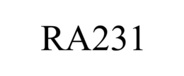 RA231 trademark