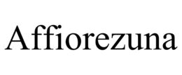 AFFIOREZUNA trademark