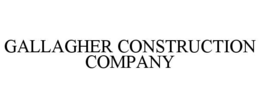 GALLAGHER CONSTRUCTION COMPANY trademark