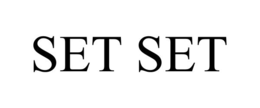 SET SET trademark