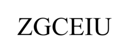 ZGCEIU trademark