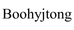 BOOHYJTONG trademark