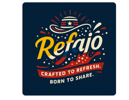 REFAJO. CRAFTED TO REFRESH. BORN TO SHARE. trademark