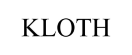 KLOTH trademark