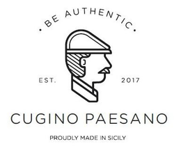 • BE AUTHENTIC • EST. 2017 CUGINO PAESANO PROUDLY MADE IN SICILY trademark