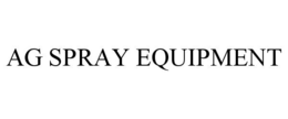AG SPRAY EQUIPMENT trademark