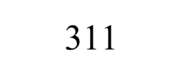 311 trademark