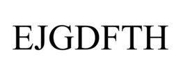 EJGDFTH trademark