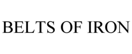 BELTS OF IRON trademark