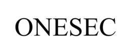 ONESEC trademark