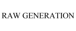 RAW GENERATION trademark