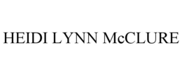 HEIDI LYNN MCCLURE trademark