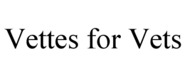 VETTES FOR VETS trademark