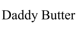 DADDY BUTTER trademark
