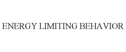 ENERGY LIMITING BEHAVIOR trademark